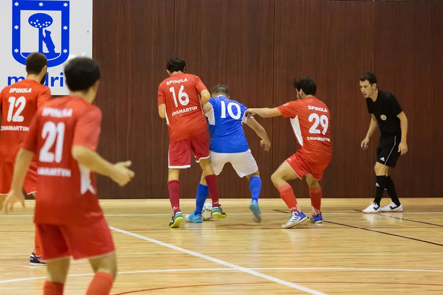 Partido de fútbol sala del CD Spínola